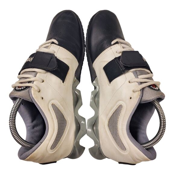 REEBOK Shoes CROSSFIT LIFTER Mens Size 8.5 Black White Weightlifting J85207 main image 4